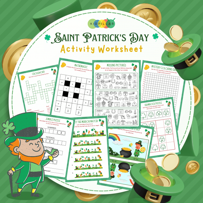 Patrick day worksheet